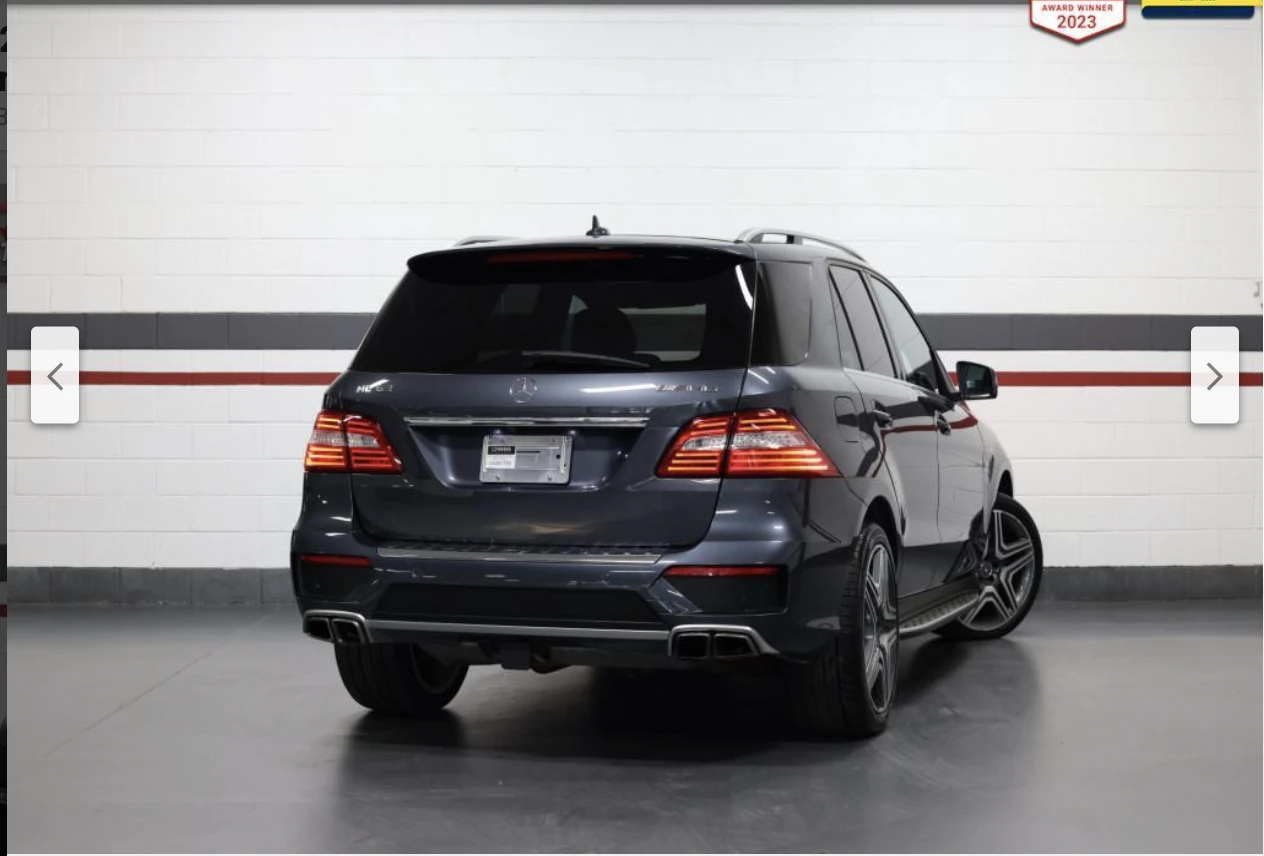 Mercedes-Benz ML 63 AMG HARMON* KARDON* ОБДУХВАНЕ* ПАНОРАМА* МАСАЖ* КЕЙЛЕС - изображение 2