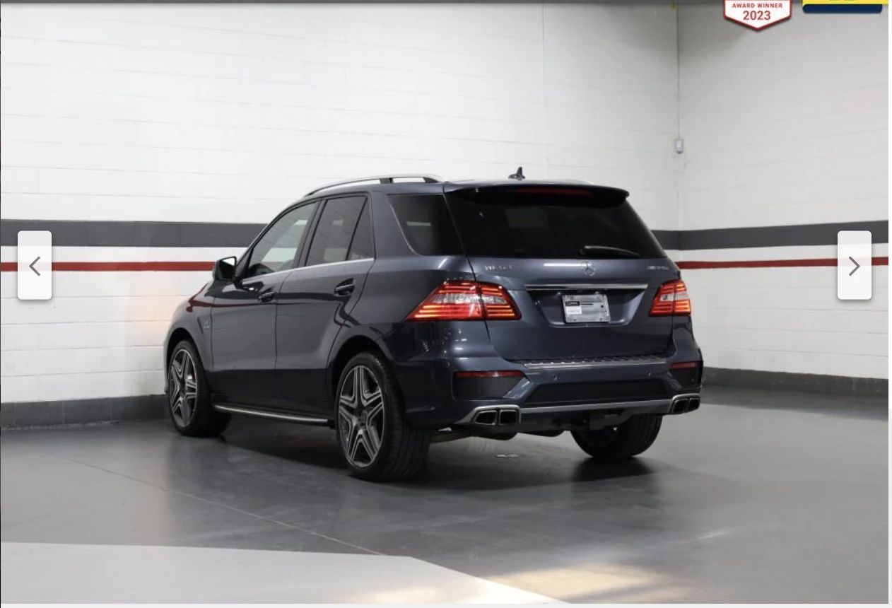 Mercedes-Benz ML 63 AMG HARMON* KARDON* ОБДУХВАНЕ* ПАНОРАМА* МАСАЖ* КЕЙЛЕС - изображение 4