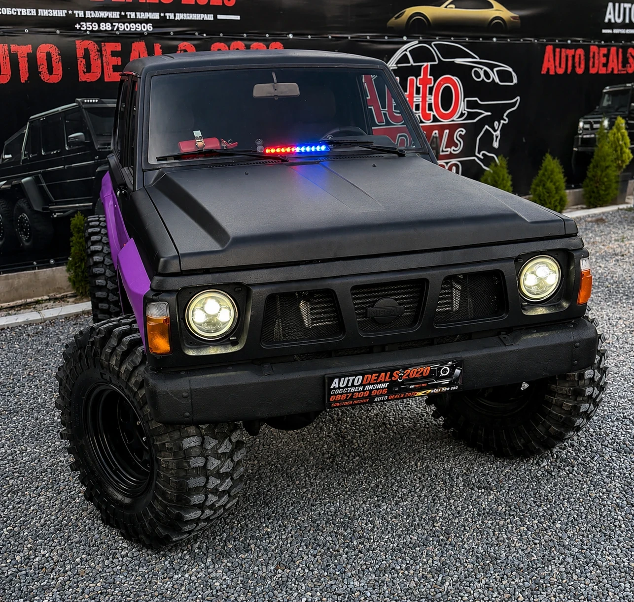 Nissan Patrol Y60| M57| ДЪРПАНИ МОСТОВЕ| 300HP| TOP| ЛИЗИНГ, снимка 2 - Автомобили и джипове - 55225644
