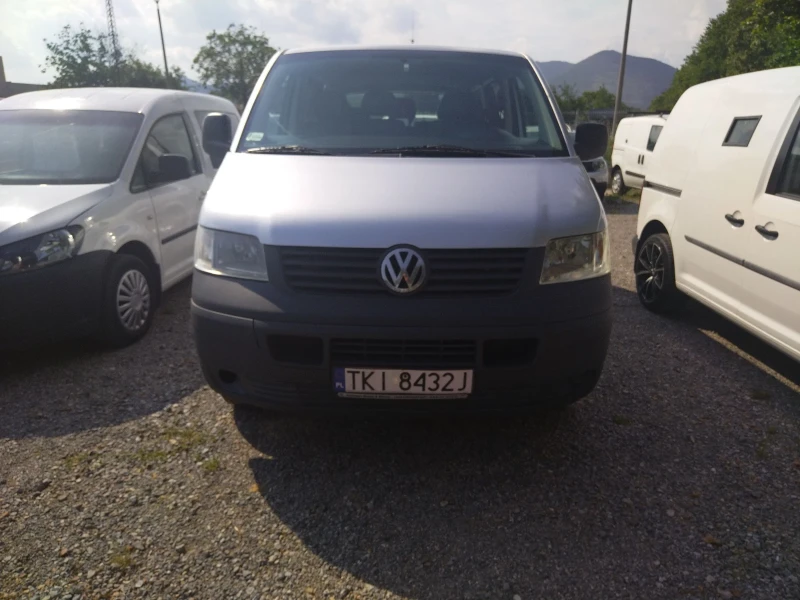 VW Transporter Клима, 9 места, 1.9-105 к. с. Caravelle. , снимка 2 - Бусове и автобуси - 50568196