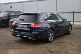 Mercedes-Benz C 220 d AMG 4M DISTR KAM KeyStart Leder BURM SzH #iCarbg, снимка 4