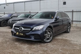 Mercedes-Benz C 220 d AMG 4M DISTR KAM KeyStart Leder BURM SzH #iCarbg, снимка 1