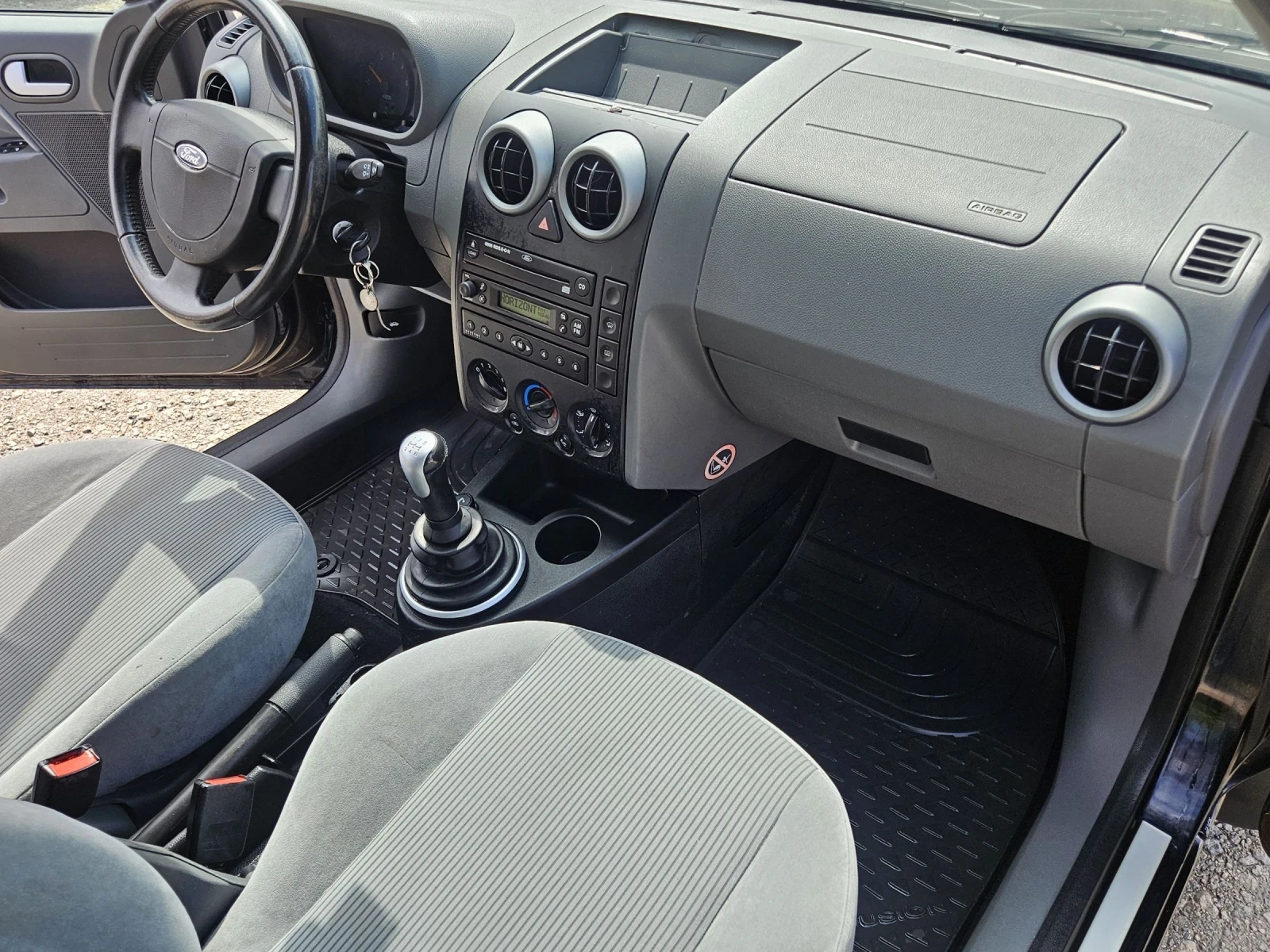 Ford Fusion 1.4 tdci* Климатик  - изображение 8