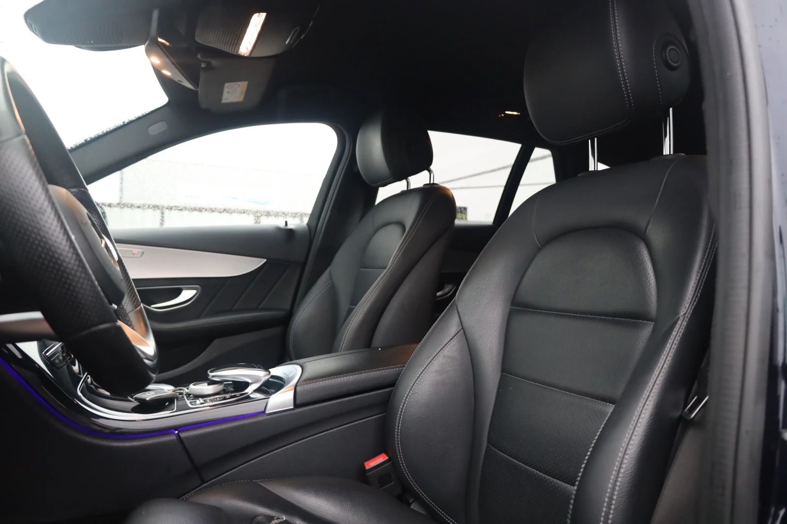 Mercedes-Benz C 220 d AMG 4M DISTR KAM KeyStart Leder BURM SzH #iCarbg | Mobile.bg   11