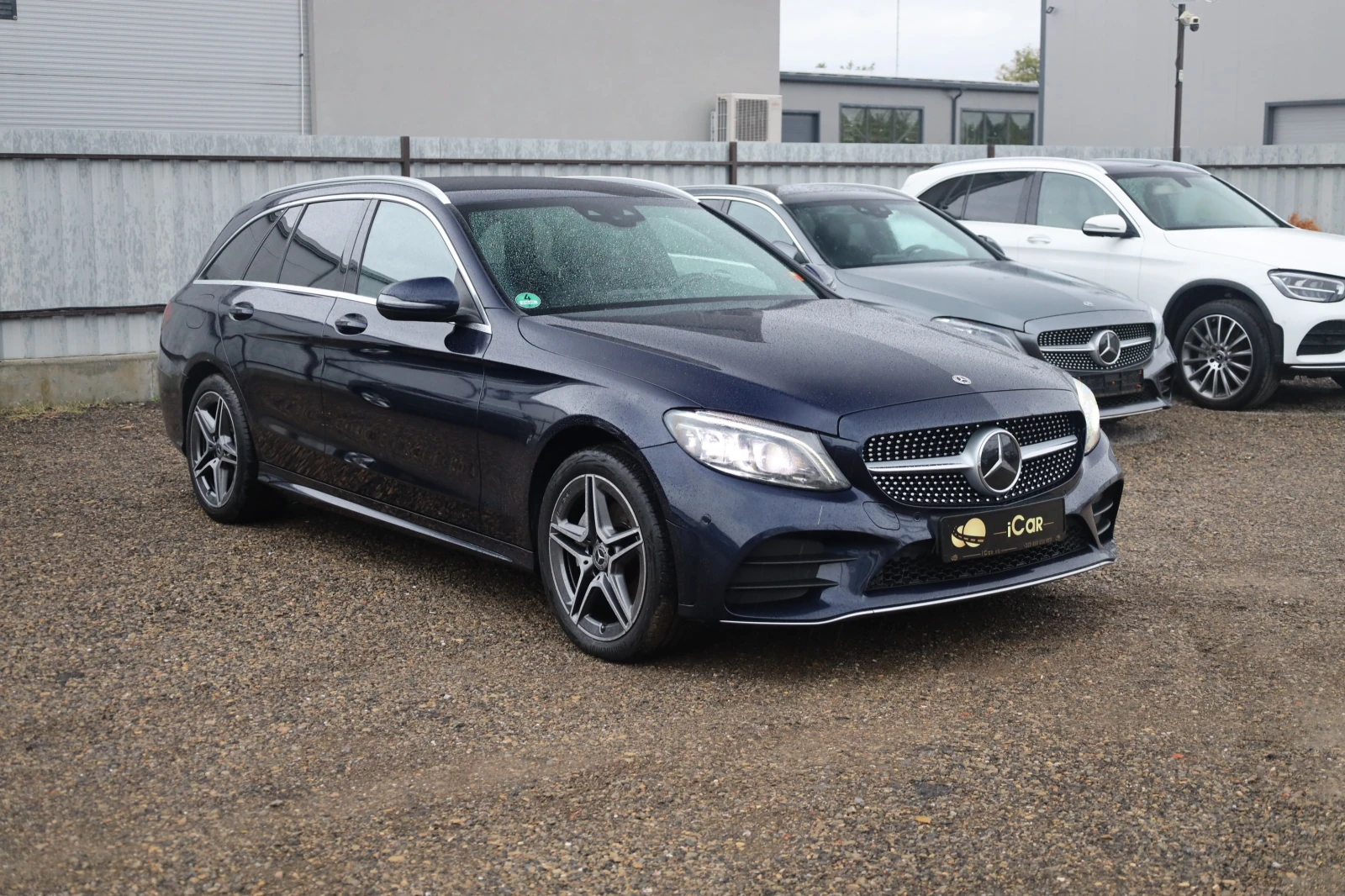 Mercedes-Benz C 220 d AMG 4M DISTR KAM KeyStart Leder BURM SzH #iCarbg - изображение 3
