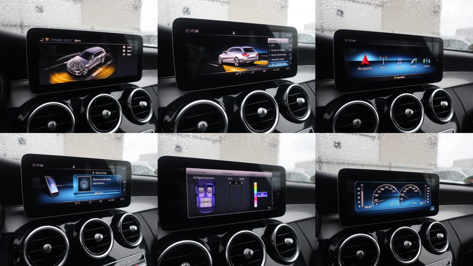 Mercedes-Benz C 220 d AMG 4M DISTR KAM KeyStart Leder BURM SzH #iCarbg | Mobile.bg   15