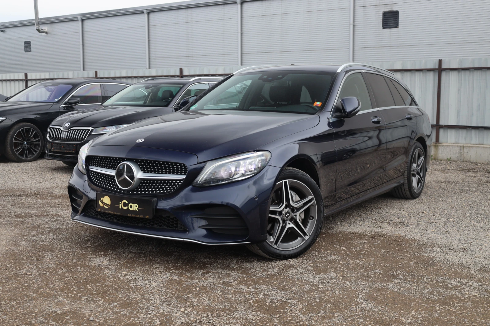 Mercedes-Benz C 220 d AMG 4M DISTR KAM KeyStart Leder BURM SzH #iCarbg