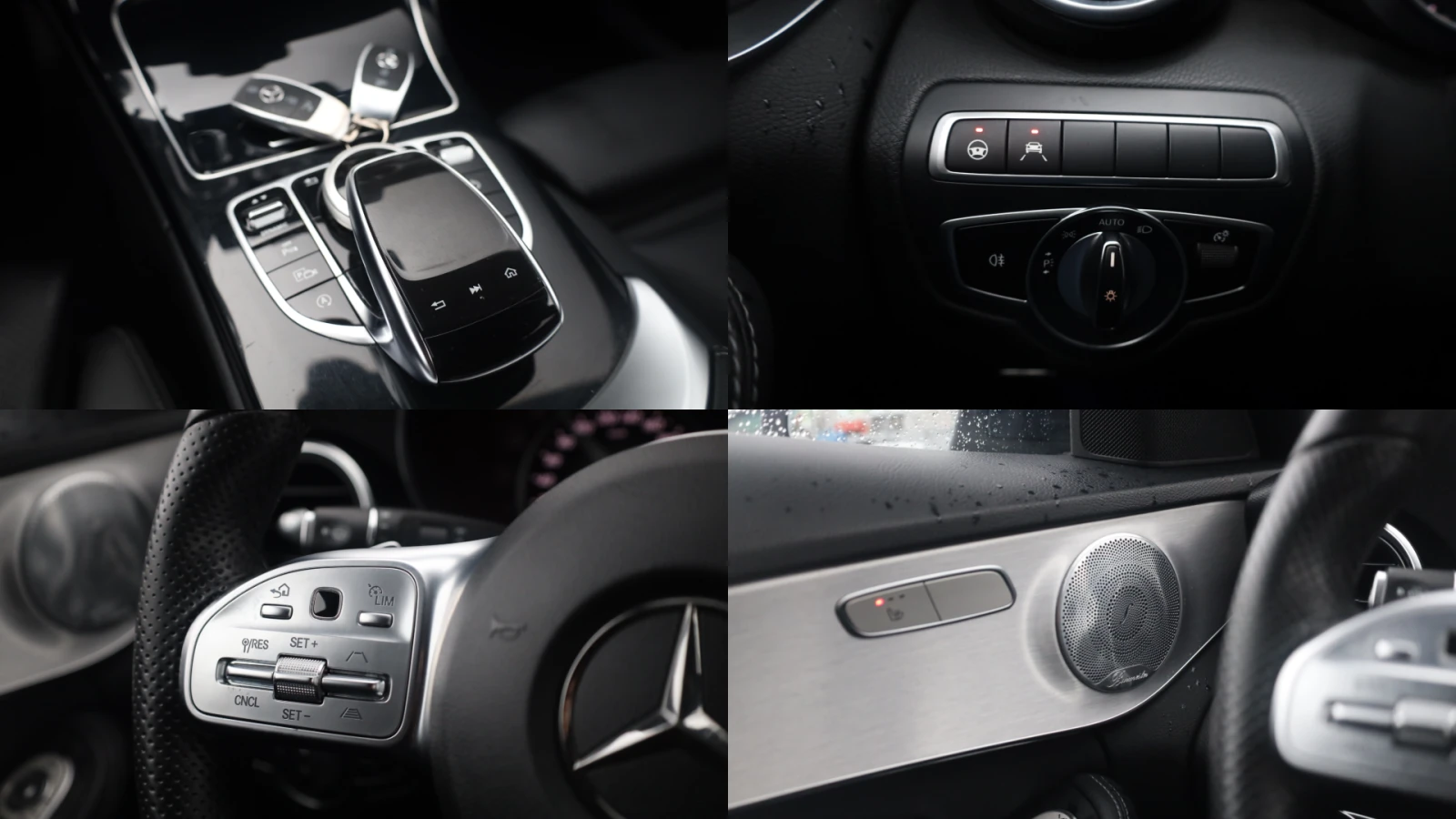 Mercedes-Benz C 220 d AMG 4M DISTR KAM KeyStart Leder BURM SzH #iCarbg | Mobile.bg   16