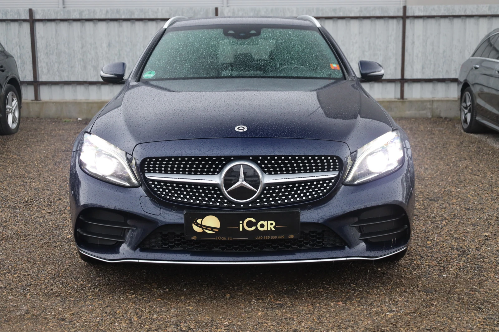 Mercedes-Benz C 220 d AMG 4M DISTR KAM KeyStart Leder BURM SzH #iCarbg - изображение 2