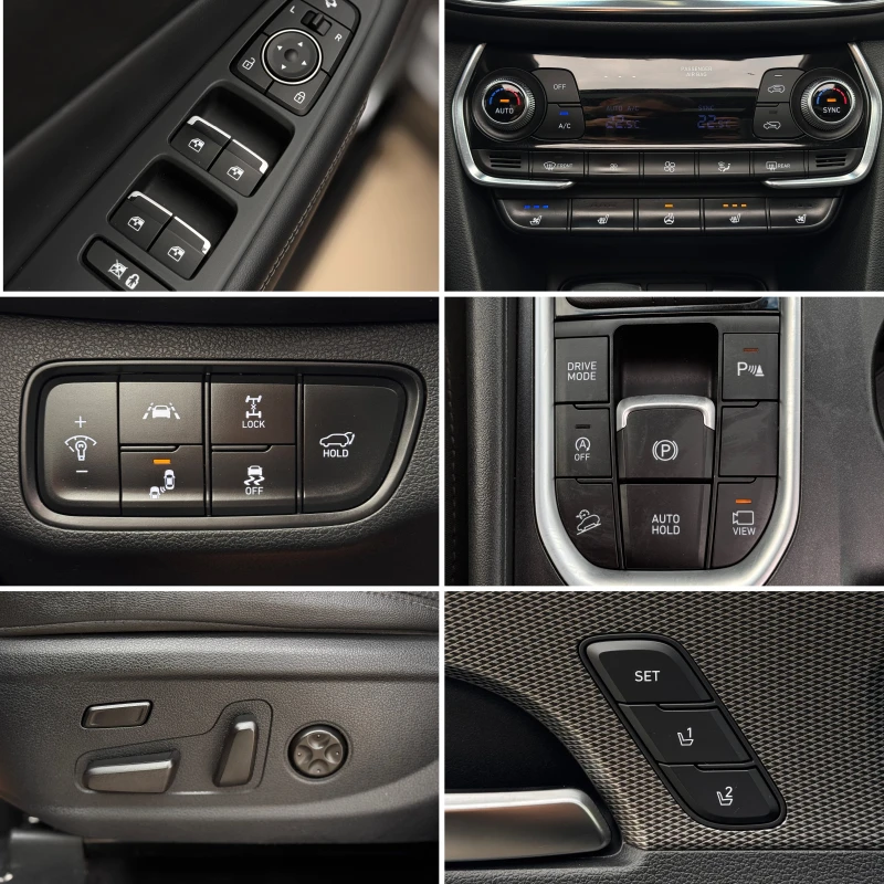 Hyundai Santa fe - 2.2CRDi - 4wd - Full - Cam360 - Led - Navi -, снимка 12 - Автомобили и джипове - 52172862