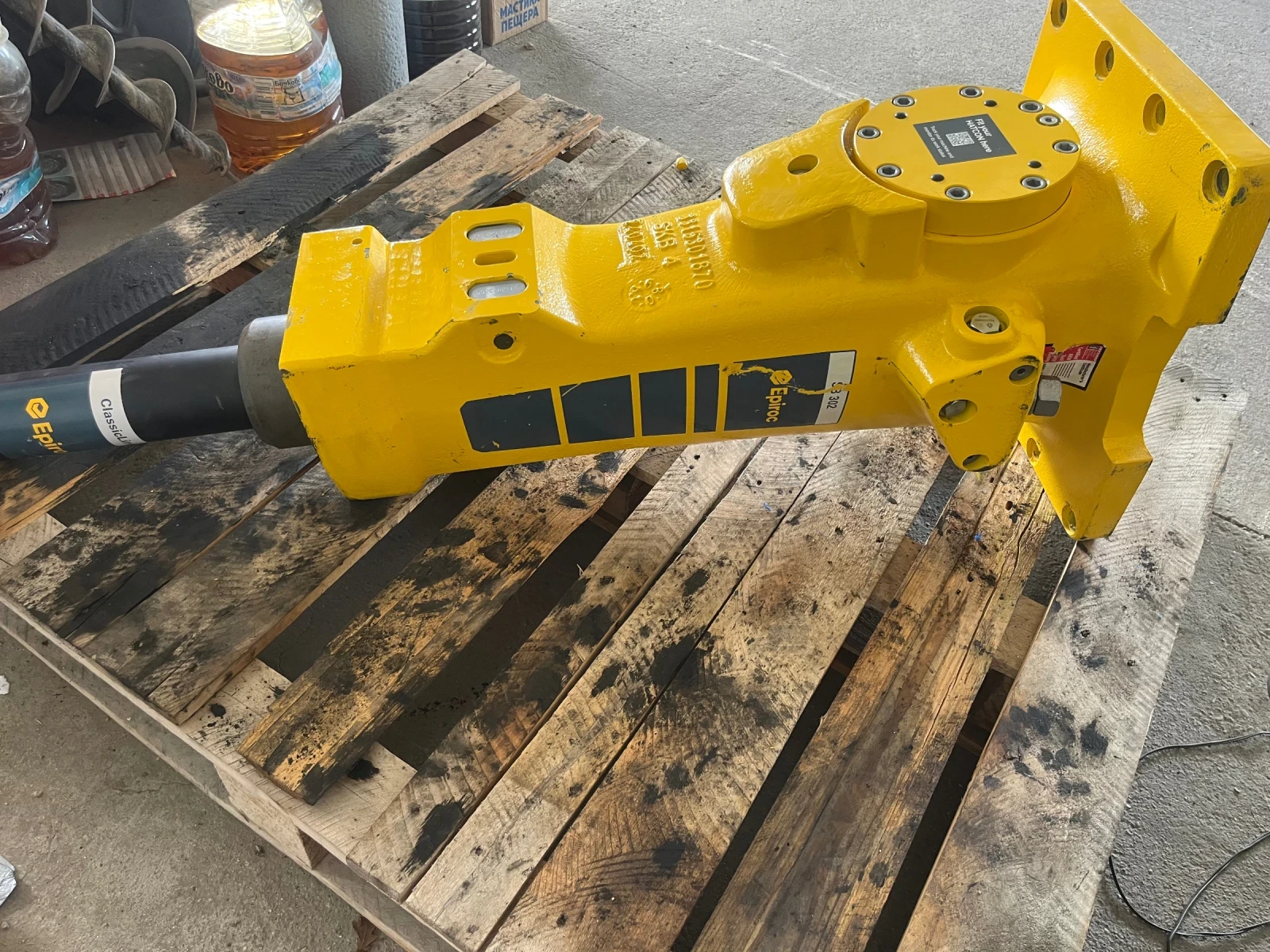 Допълнително оборудване Хидравличен чук Atlas copco SB302, снимка 3 - Индустриална техника - 54814219