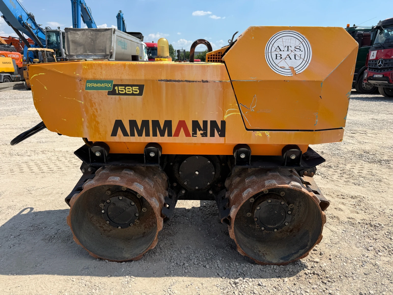 Валяк Ammann RAMMAX 1585-M, снимка 6 - Индустриална техника - 55061835