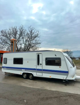 Каравана Hobby Prestige 650/ ГОЛЯМА БАНЯ И ТОАЛЕТНА/ НОВ ВНОС/, снимка 2