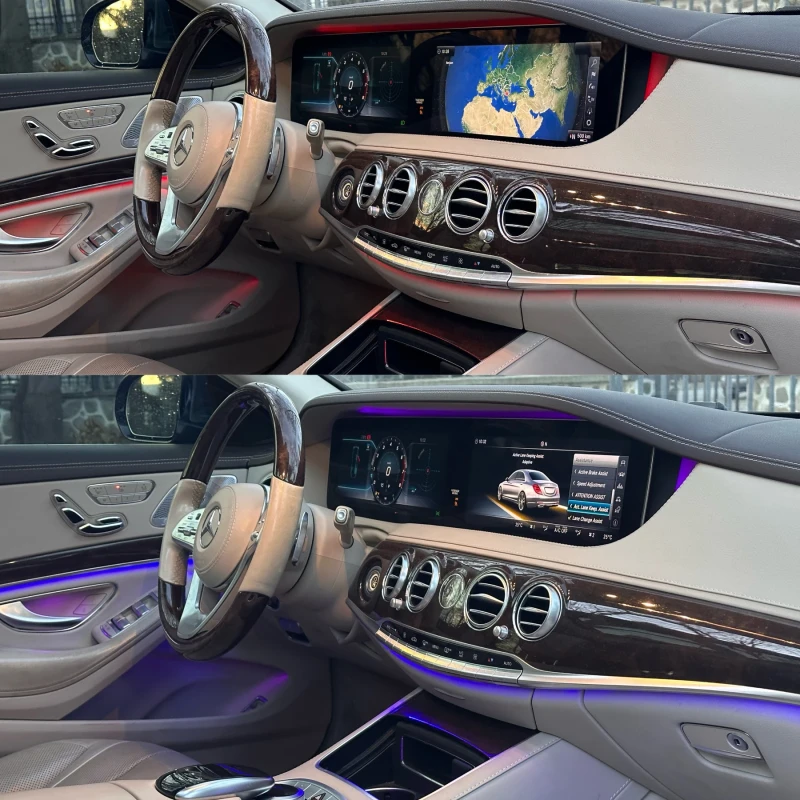 Mercedes-Benz S 560 AMG-LINE/150k km, снимка 9 - Автомобили и джипове - 52992296