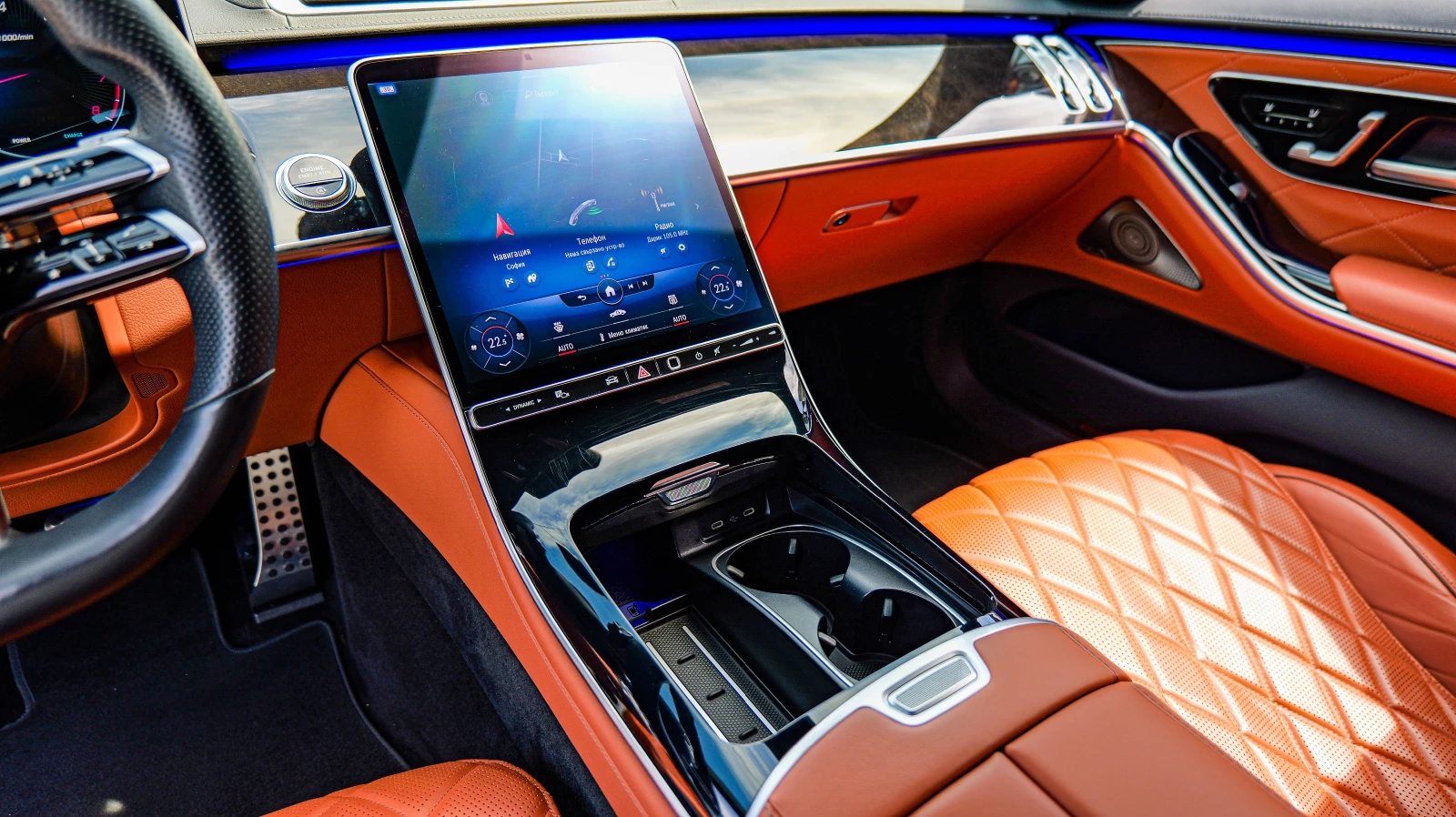 Mercedes-Benz S 550 AMG Line 4MATIC Long , снимка 13 - Автомобили и джипове - 54662823