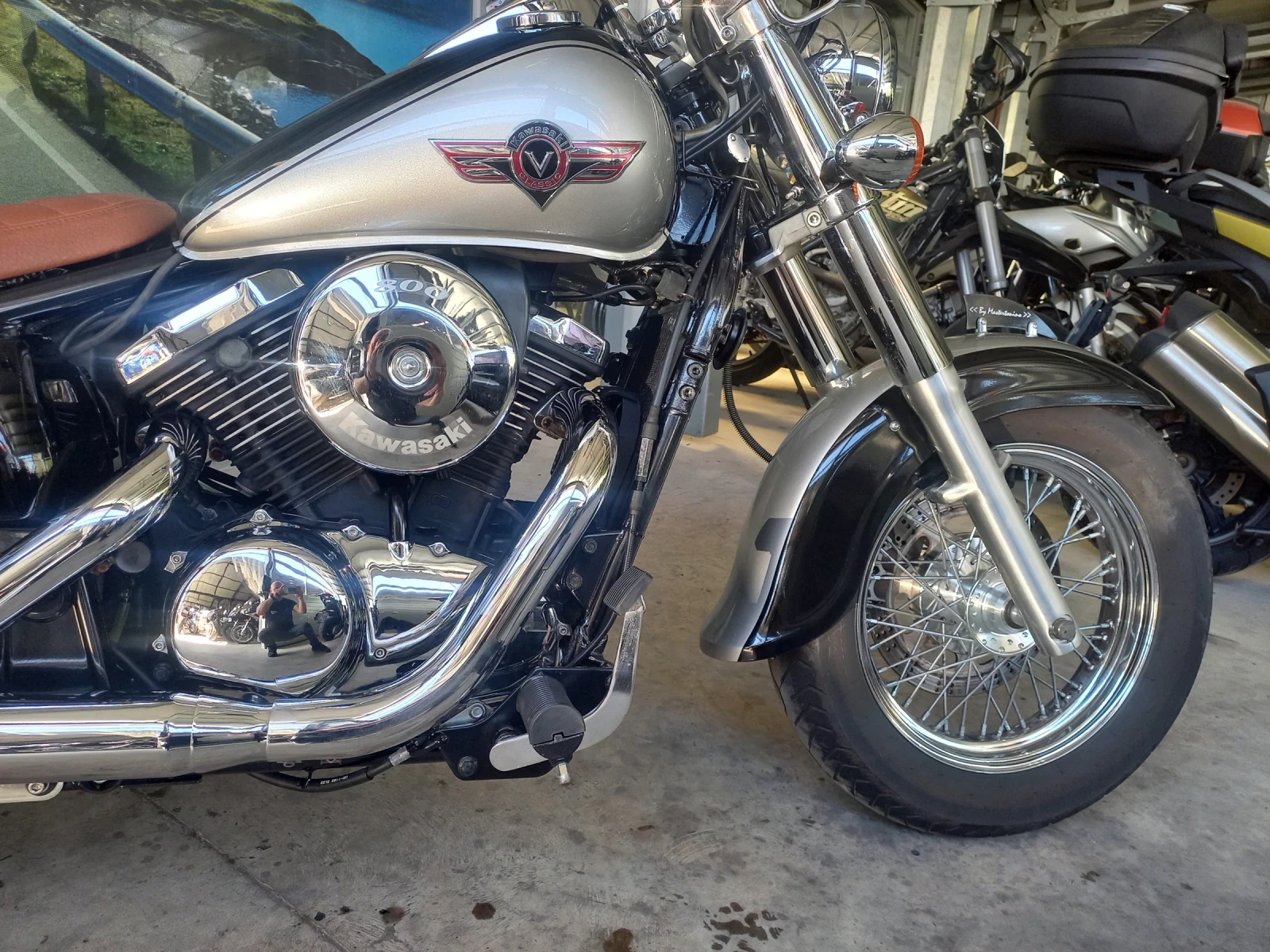 Kawasaki Vulcan 800, снимка 12 - Мотоциклети и мототехника - 54441578