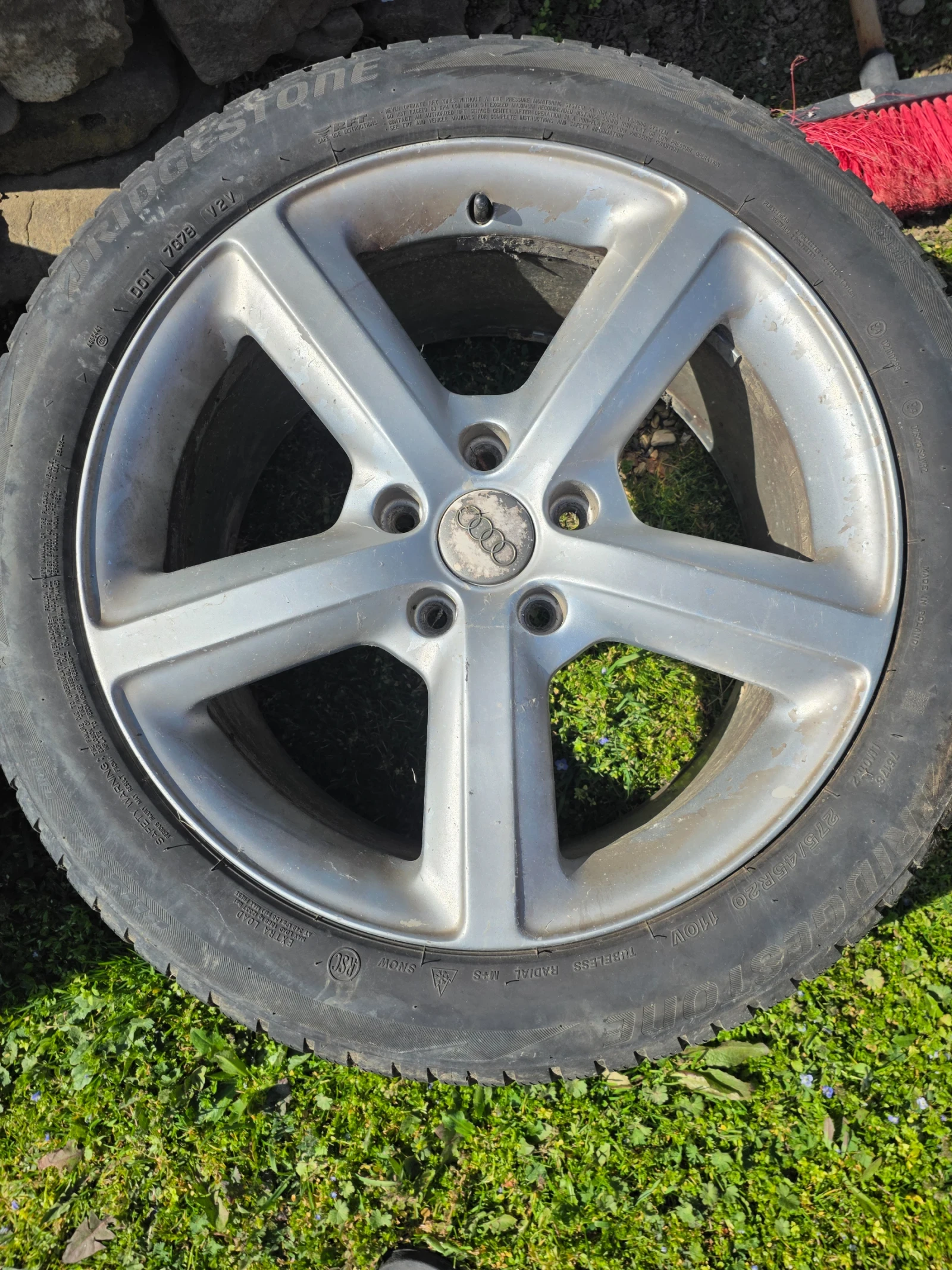 Гуми с джанти Bridgestone 275/45R20, снимка 2 - Гуми и джанти - 53836739