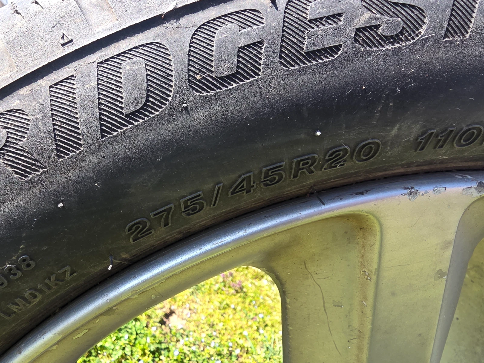 Гуми с джанти Bridgestone 275/45R20, снимка 7 - Гуми и джанти - 53836739