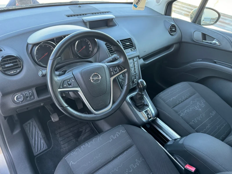 Opel Meriva 1.4i 101к.с , снимка 9 - Автомобили и джипове - 47893627