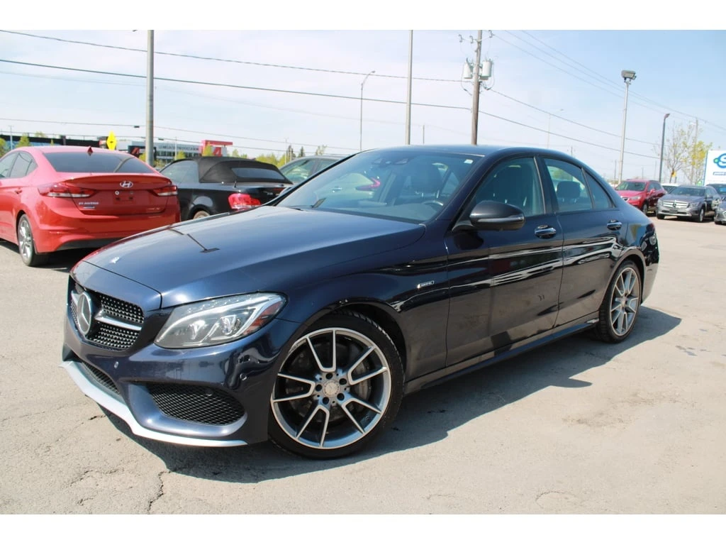 Mercedes-Benz C 450 AMG * 4MATIC, MAGS, NAVIGATION, CUIR, A/C * CARFAX * Ц - изображение 2