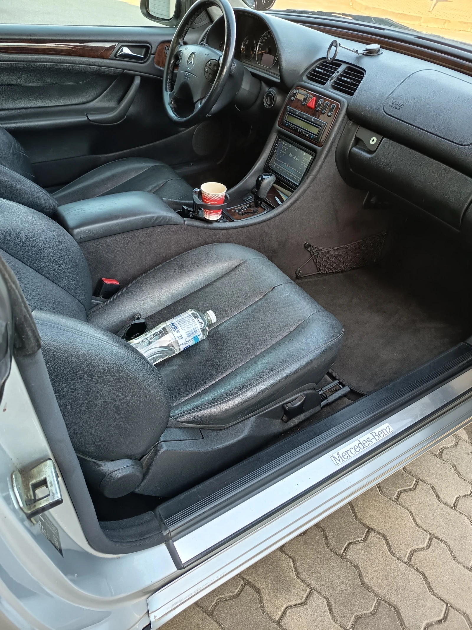 Mercedes-Benz CLK Газ.авт.нави кожа, снимка 6 - Автомобили и джипове - 55107570