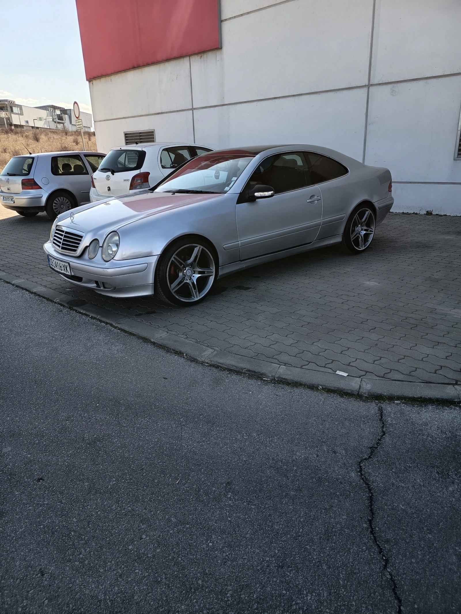 Mercedes-Benz CLK Газ.авт.нави кожа, снимка 10 - Автомобили и джипове - 55107570