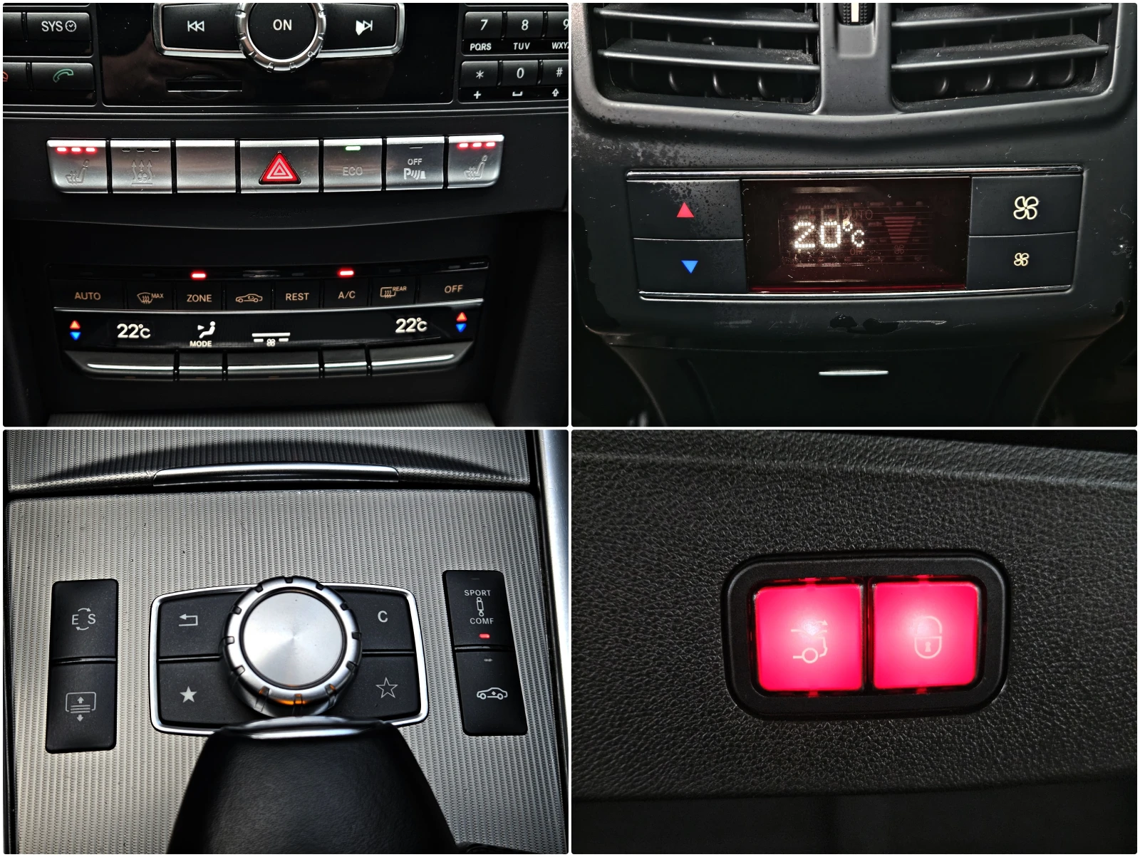 Mercedes-Benz E 350 AMG/4MAT/PANO/AIRMAT/��������4/MEMORY/AMBIENT/LIZI | Mobile.bg � ����������� 12