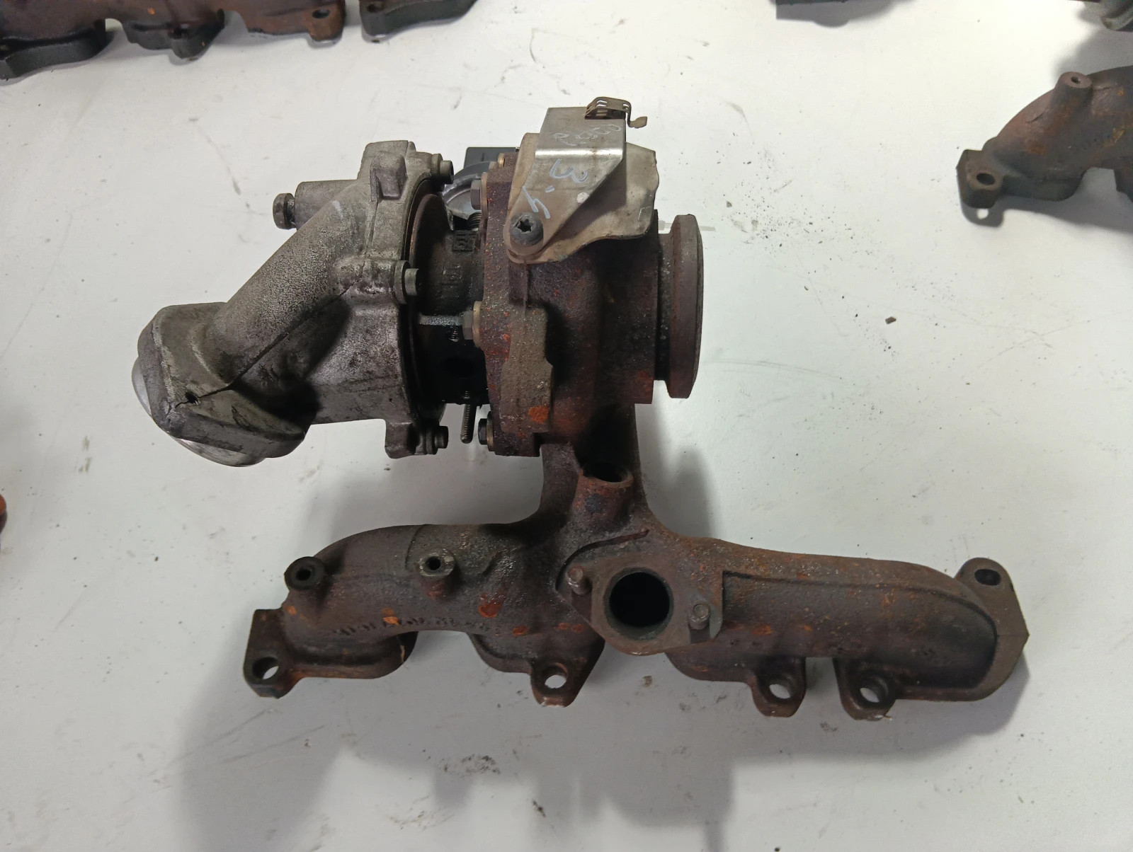 турбина 1.6TDI Skoda Rapid