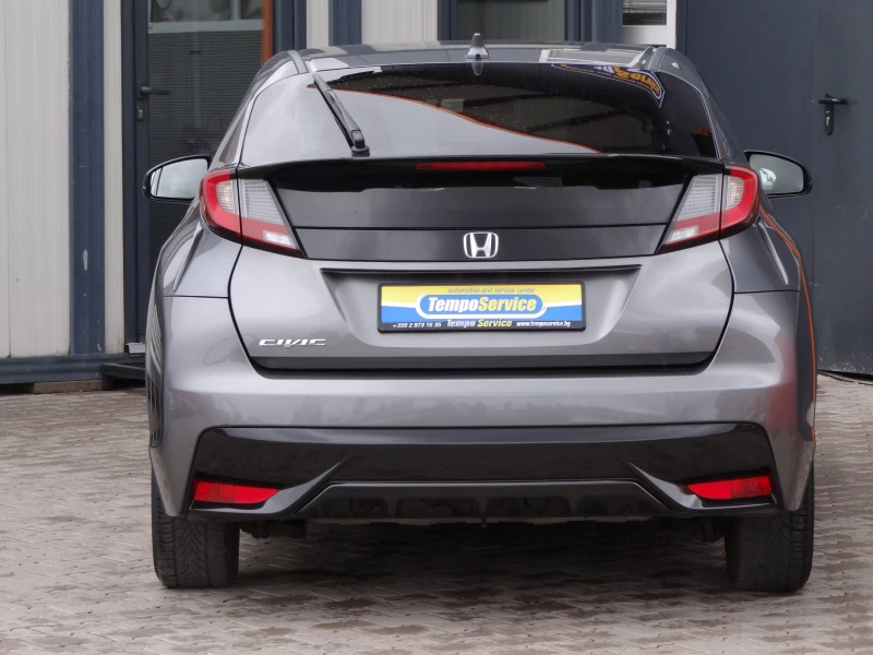 Honda Civic 1.6i-DTEC-120k.c-Facelift/Климатроник/Led/Euro-5/, снимка 4 - Автомобили и джипове - 49761610
