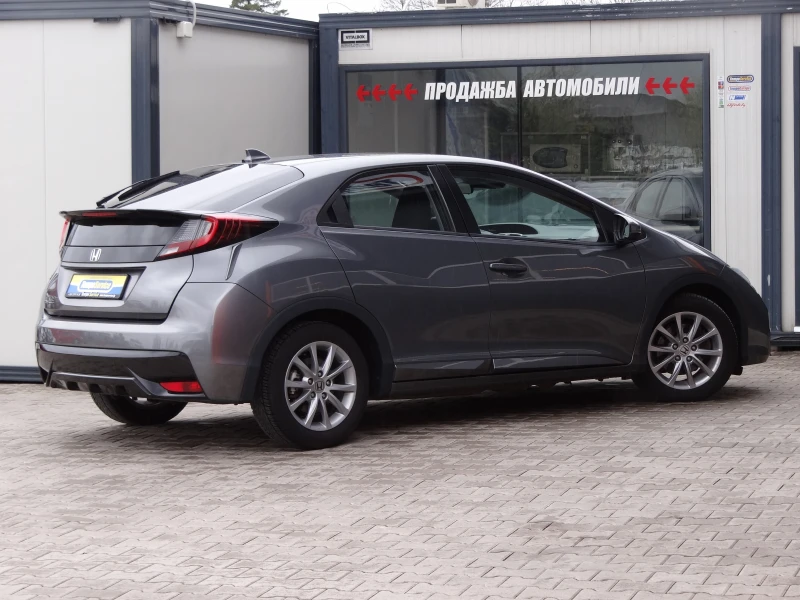 Honda Civic 1.6i-DTEC-120k.c-Facelift/Климатроник/Led/Euro-5/, снимка 5 - Автомобили и джипове - 49761610
