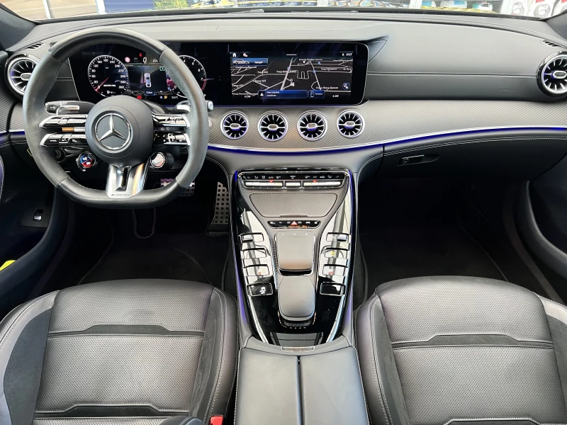Mercedes-Benz AMG GT 63S 4-MATIC+ /AERO/CARBON/NIGHT/BURM/PANO/HEAD UP/, снимка 13 - Автомобили и джипове - 51095361