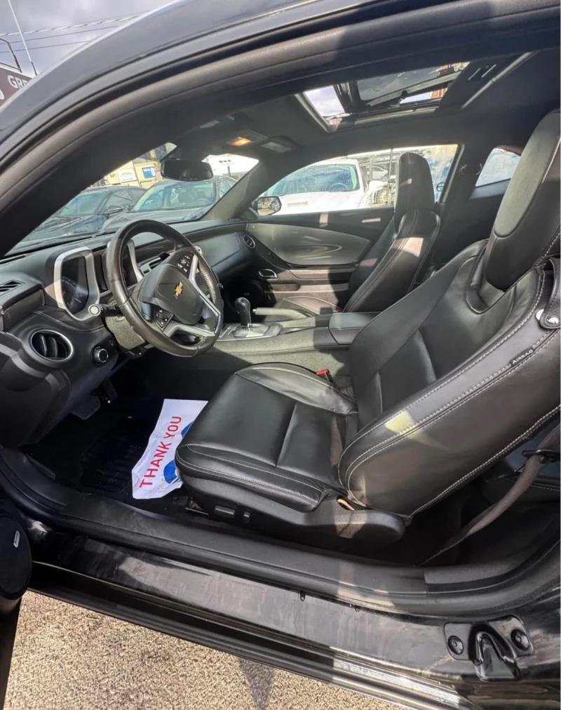 Chevrolet Camaro V6 * * ПОДГРЕВ * * ЕЛ КОЖА * * CARFAX * * , снимка 8 - Автомобили и джипове - 52842449
