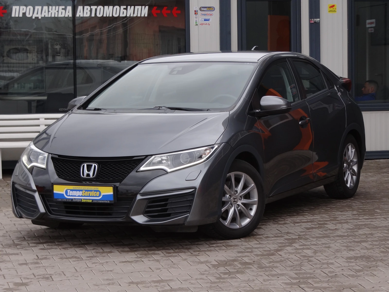 Honda Civic 1.6i-DTEC-120k.c-Facelift//Led/Euro-5/ | Mobile.bg   1