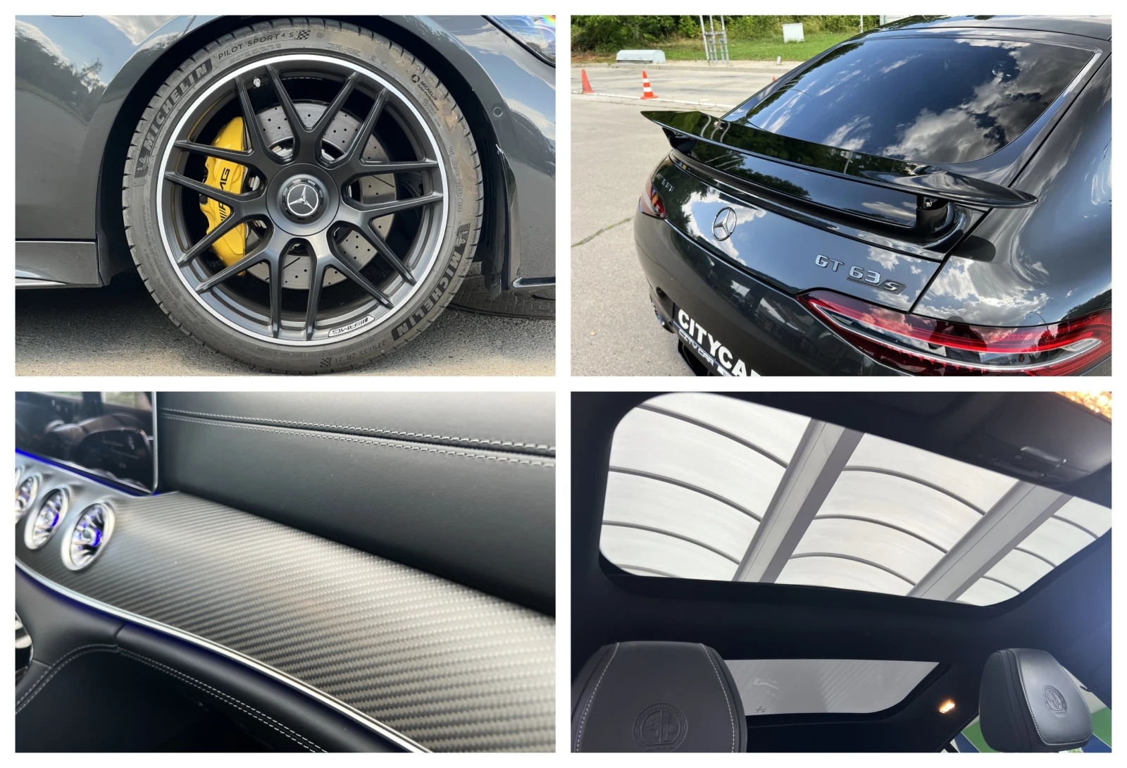 Mercedes-Benz AMG GT 63S 4-MATIC+ /AERO/CARBON/NIGHT/BURM/PANO/HEAD UP/ | Mobile.bg   17