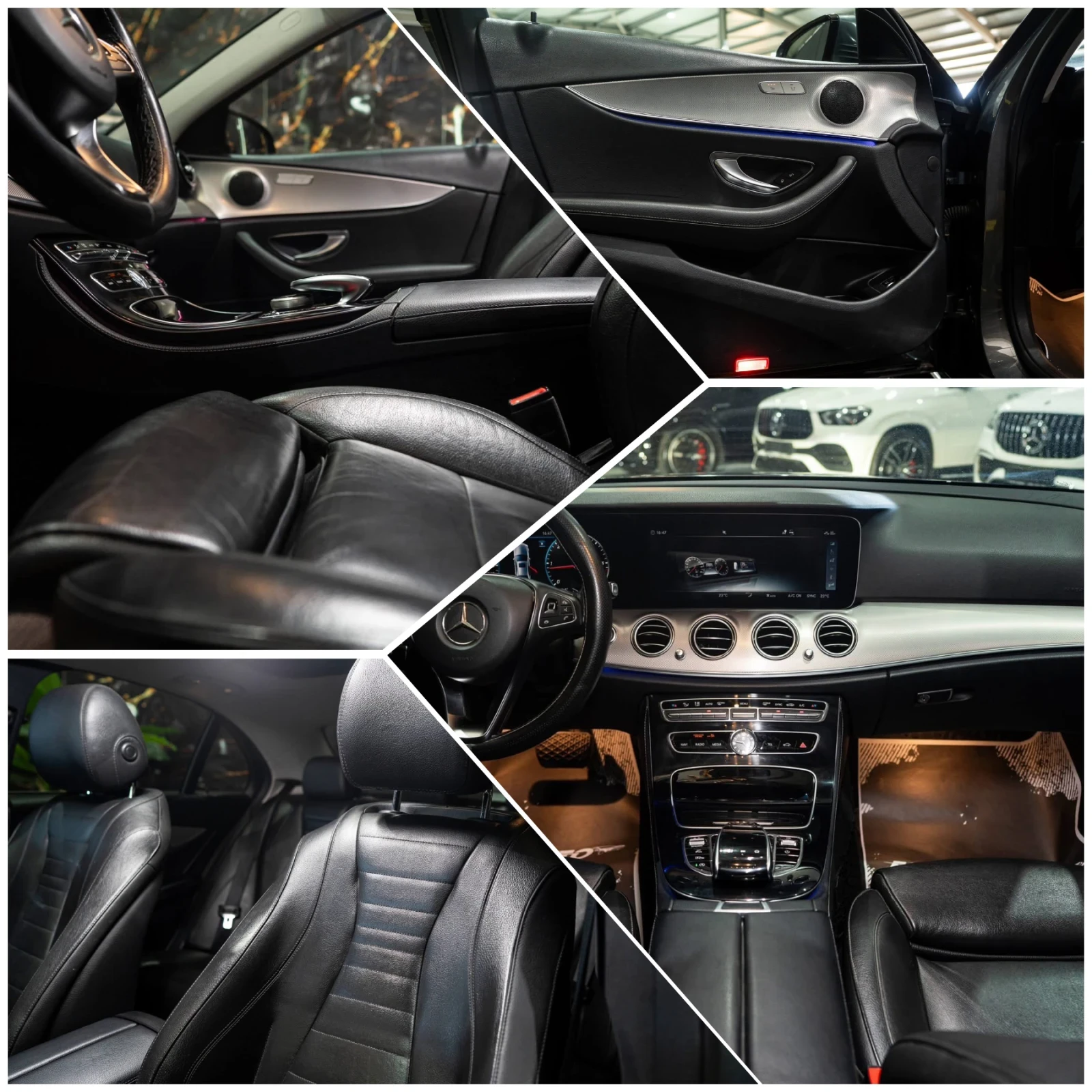 Mercedes-Benz E 220 D SPORT PACK LED NAVI ПАНО ЛИЗИНГ 100%, снимка 16 - Автомобили и джипове - 55674758
