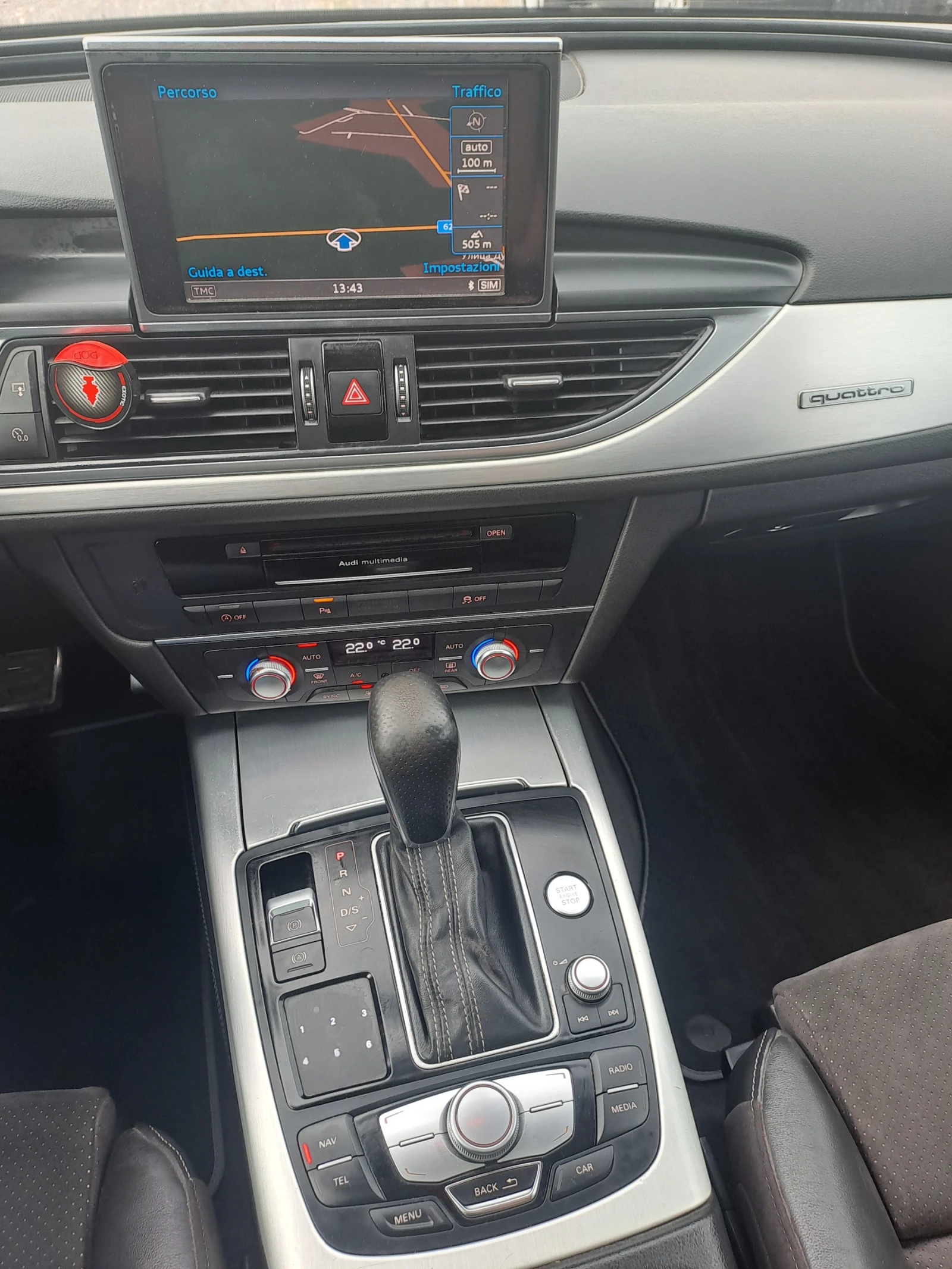 Audi A6 3.0TDI QUATTRO 272k.c., снимка 10 - Автомобили и джипове - 56163811