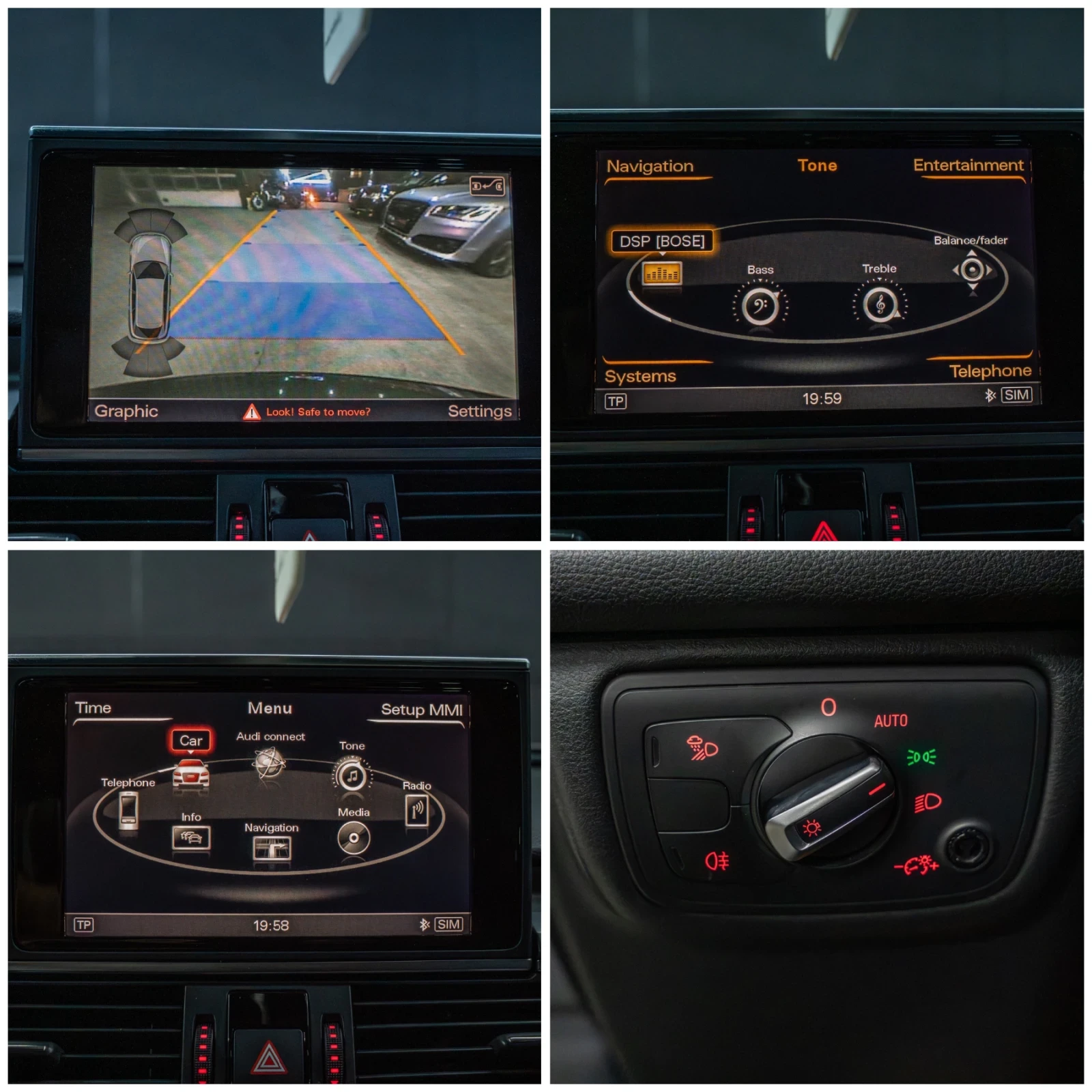 Audi A6 3.0 BI-TDI | RS6 OPTIC | QUATTRO | PANORAMA | MASS, снимка 9 - Автомобили и джипове - 56295939