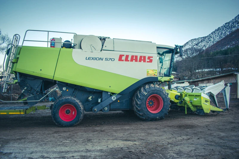 Комбайн Claas LEXION  570, снимка 7 - Селскостопанска техника - 47104822