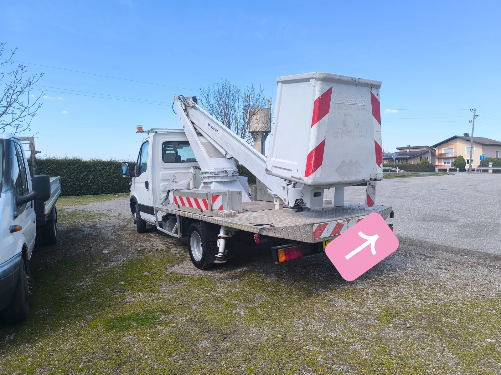 Автовишка Iveco 35С12, снимка 9 - Индустриална техника - 54653269