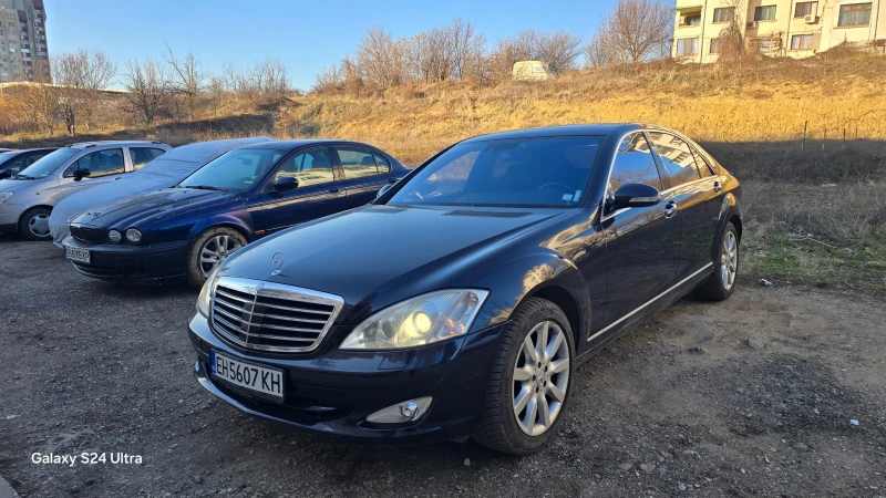 Mercedes-Benz S 500 5.5 газ бензин, снимка 1 - Автомобили и джипове - 48721429