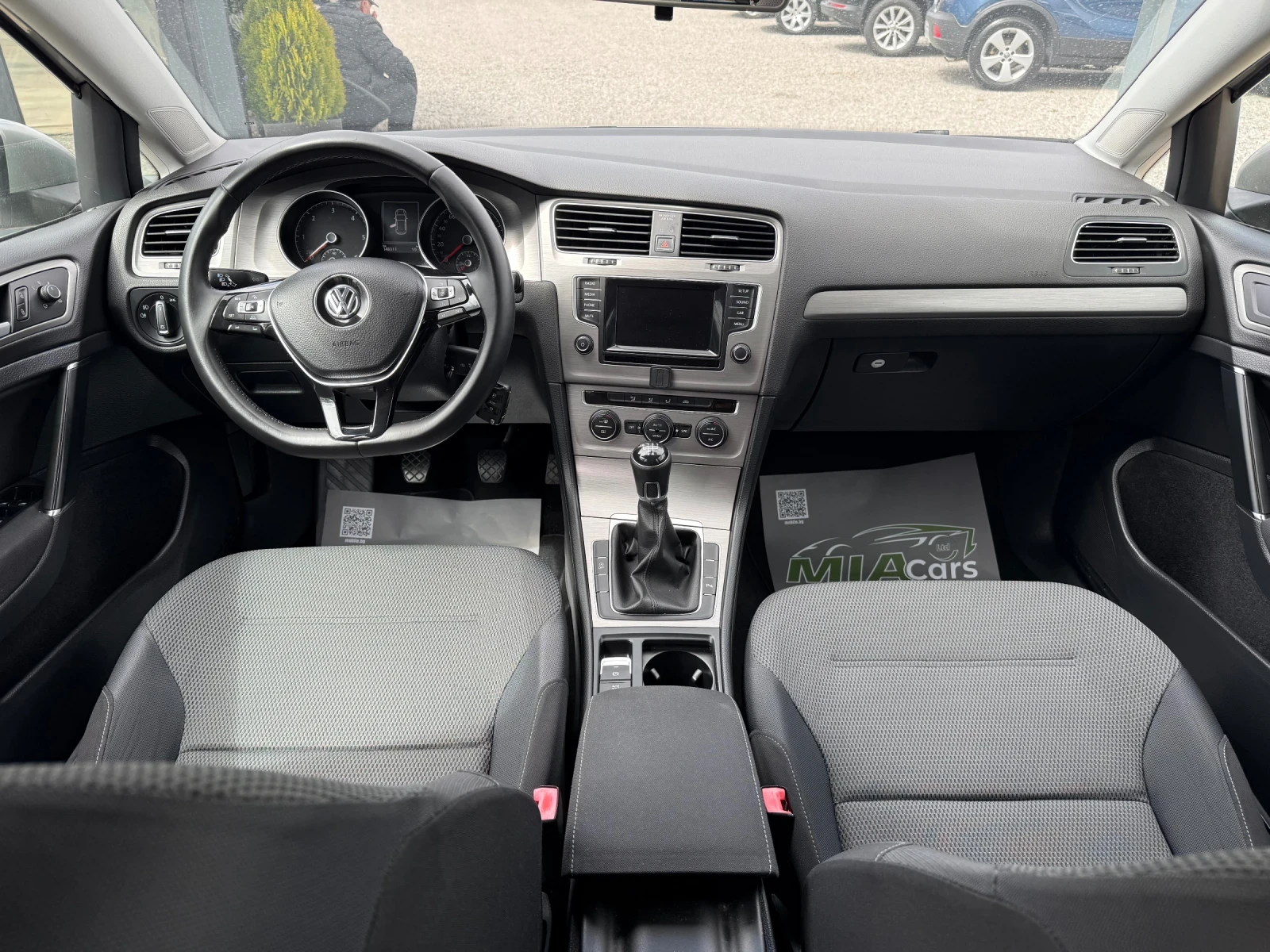 VW Golf VII* 1.6tdi* 110h.p* EURO6* 2015г.* ВНОС ИТАЛИЯ* , снимка 12 - Автомобили и джипове - 54078412