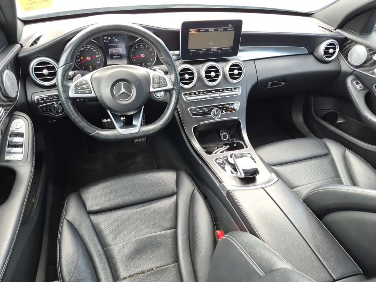 Mercedes-Benz C 400 AMG Пакет/ДИСТРОНИК/360 КАМ/ПАНО/BURMESTER/, снимка 10 - Автомобили и джипове - 55457117