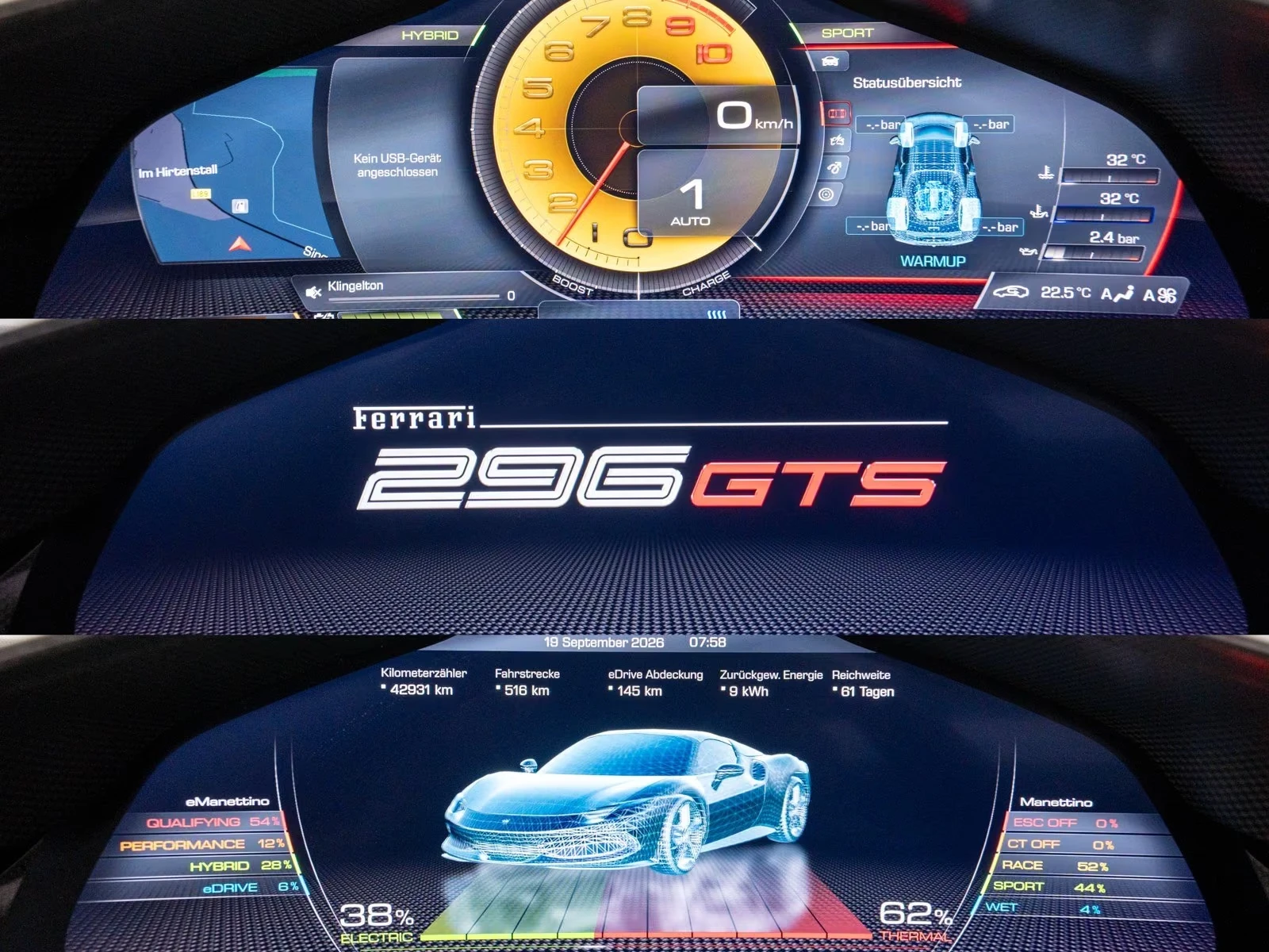 Ferrari 296 GTS RACING SEATS XL/EXTRACAMPIONARIO/CARBON/Hi-Fi/360/ | Mobile.bg � ����������� 14