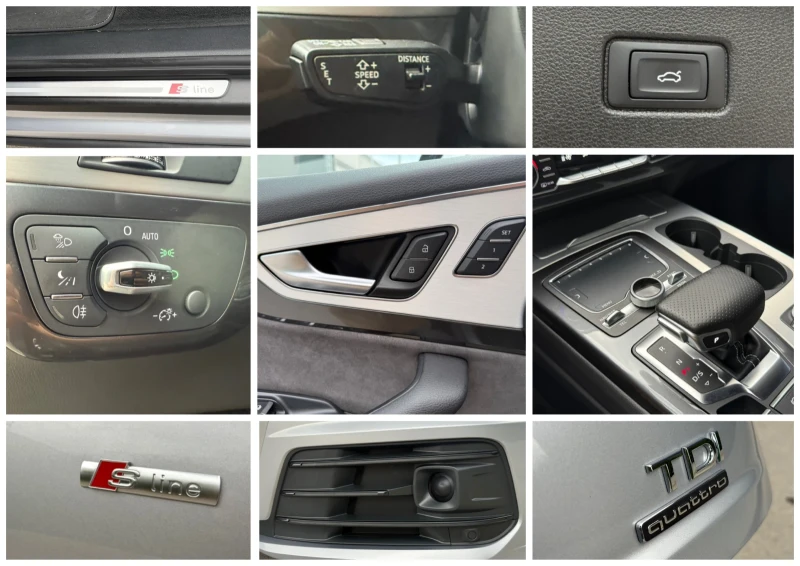 Audi Q7 3xS line/Digital/Night Vision/Distronic/7местна/, снимка 14 - Автомобили и джипове - 50621436