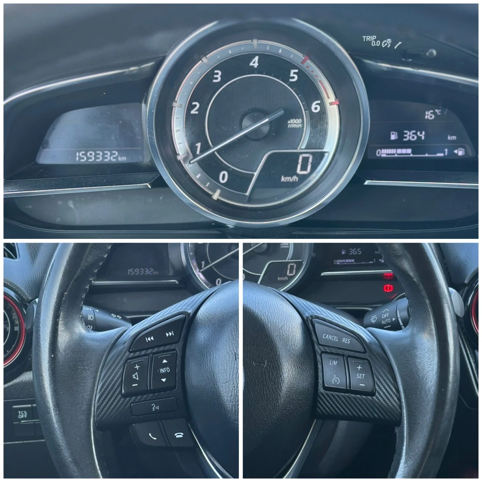 Mazda CX-3 BOSE Кожа Камера Navi Темпомат, снимка 11 - Автомобили и джипове - 53844710