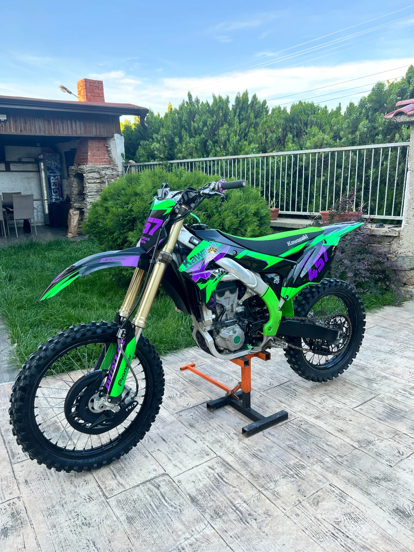 Kawasaki Kx, снимка 2 - Мотоциклети и мототехника - 54623893