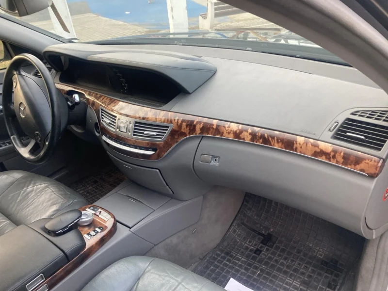 Mercedes-Benz S 350 Газ-Бензин, снимка 9 - Автомобили и джипове - 48237107