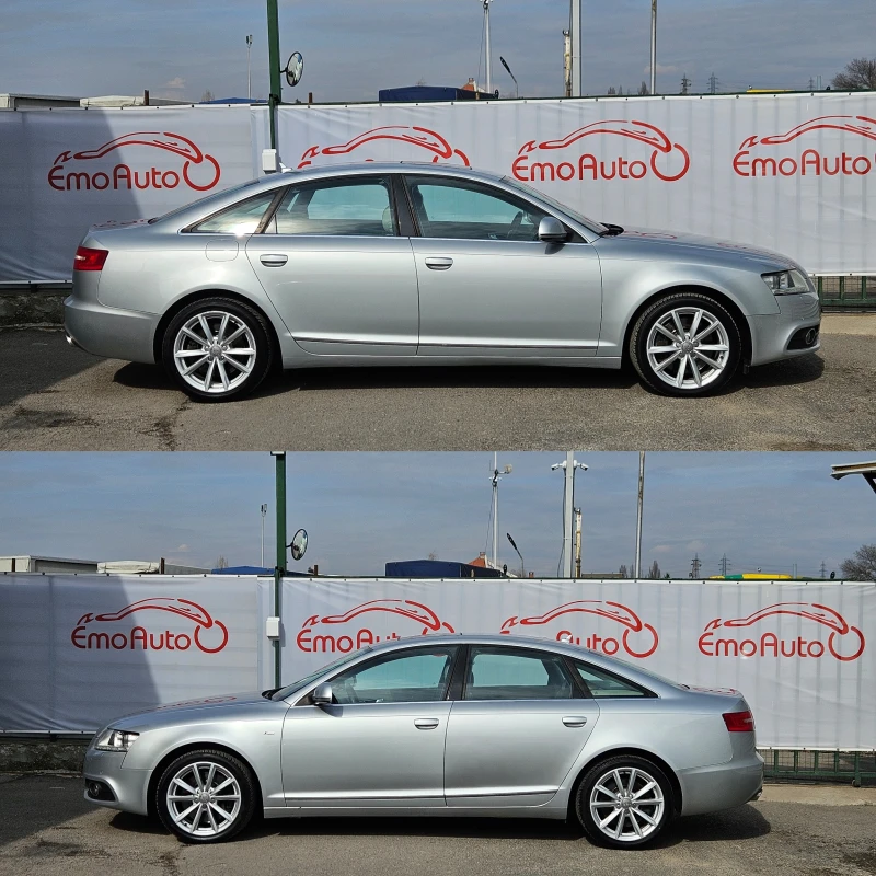 Audi A6 3.0D/S-line/4X4/LED/ACC/NAVI/БЛУТУТ/EURO 5A/ТОП, снимка 4 - Автомобили и джипове - 49312173