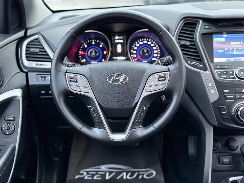 Hyundai Santa fe 6+ 1 MESTA#EXCLUSIVE#PODGREV#PANORAMA#CAMERA#, снимка 14 - Автомобили и джипове - 49865086
