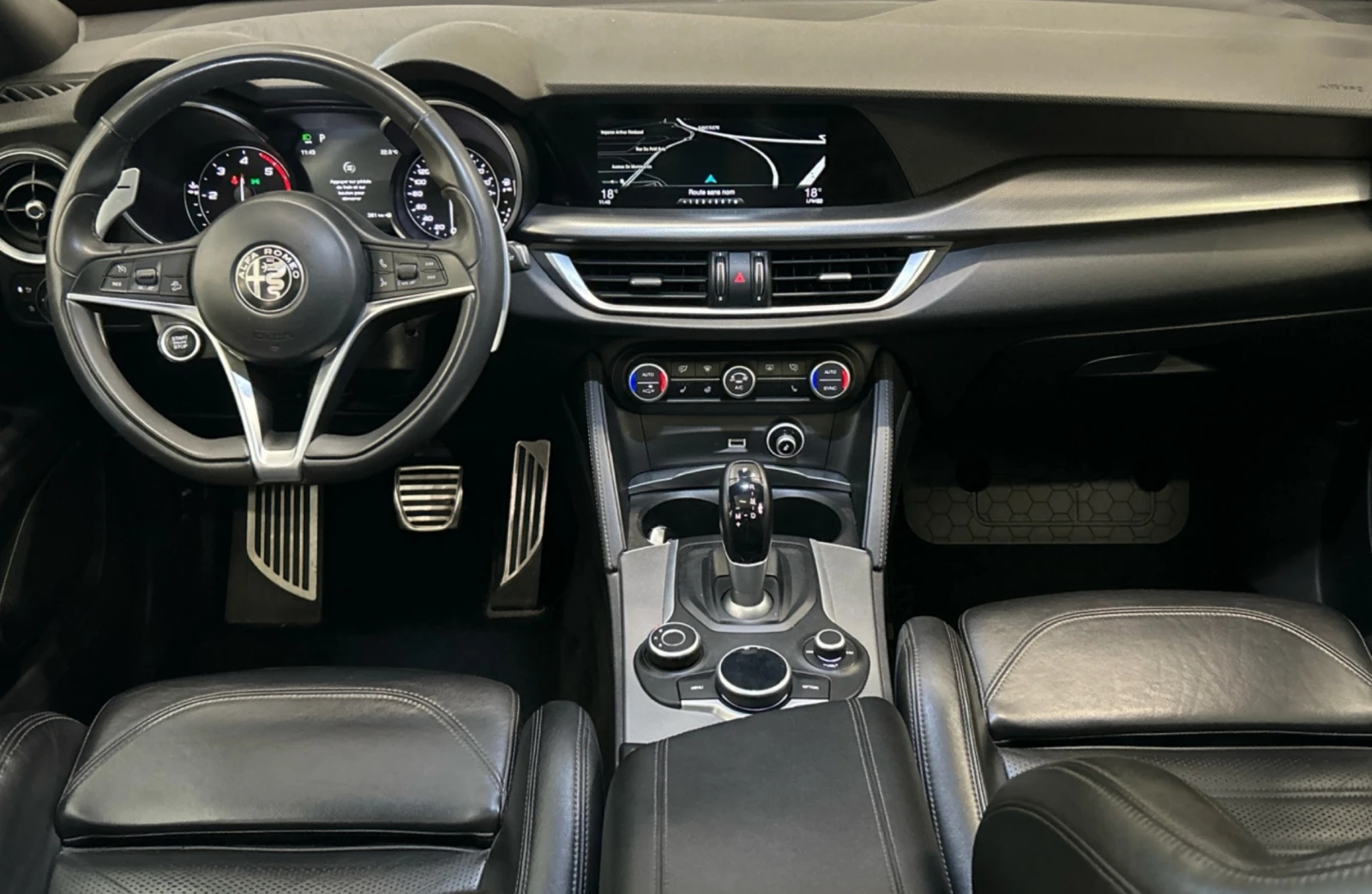 Alfa Romeo Stelvio 2.2JTD| Q4| ВС.ЕКСТРИ| ФРАНЦИЯ| ЛИЗИНГ| ГАРАНЦИЯ, снимка 5 - Автомобили и джипове - 54645521